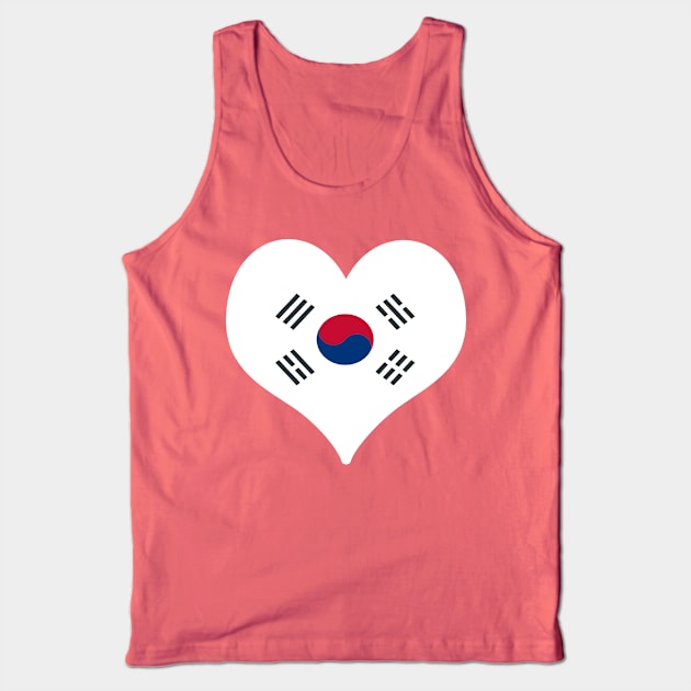 Korea – Land of the Morning Calm Tank Top by FamiLane